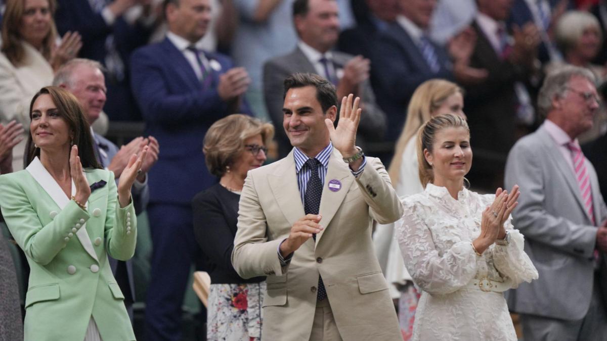 Roger Federer, Kate Middleton, Wimbledon, Wimbledon 2023, Myrka Federer, Federer, Centre Court, sports news