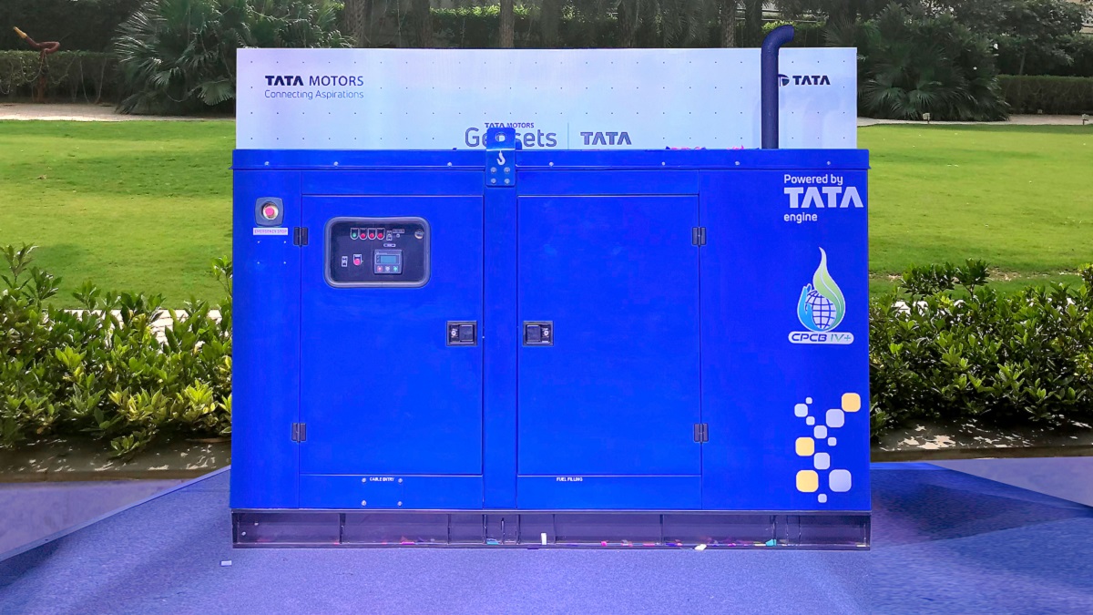 Tata Motors, gensets, CPCB IV+ compliant, operating costs, power delivery, block loading capability Tata Motors, gensets, CPCB IV+ compliant, operating costs, power delivery, block loading capability