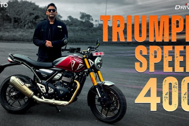 Triumph Speed 400 YouTube