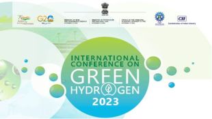 International Conference on Green Hydrogen, ICGH-2023, CIINew Delhi, Ministry of New and Renewable Energy, Ministry of Petroleum and Natural Gas, Council of Scientific and Industrial Research, IOC, REC, NTPC, Toyota Kirloskar, Mitsui OSK Lines, Larsen &Toubro, Evonik, HAL Offshore Ltd, Ashok Leyland, Toyota-Kiroskar, KPIT Pune, Tata Power, Hero Future Energies and ReNew, National Chemical Laboratory; Indian Institute of Science, NCL, IIT
