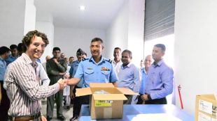 Indian Air Force, Air Force Station Manauri, Prayagraj, C-295MW, Airbus, Spain, Tata-Airbus consortium, 24 Equipment Depot, Air Commodore Angshuk Pal, Air Officer Commanding, Joint Receipt Inspection