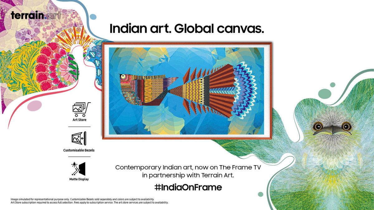 Reportedly, the artworks have been created by young Indian artists Reportedly, the artworks have been created by young Indian artists