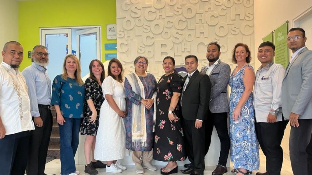 Ten educators from six countries will participate in a 10-day immersive learning experience. Ten educators from six countries will participate in a 10-day immersive learning experience.