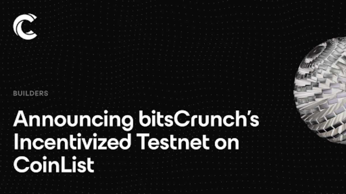 bitsCrunch unveils its incentivised testnet on CoinList - Blockchain News |  The Financial Express