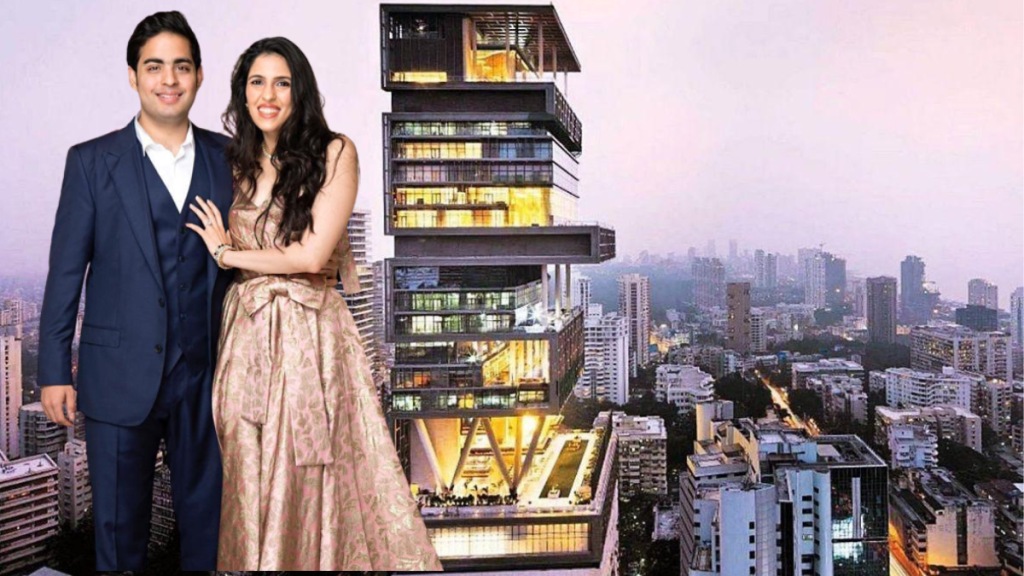 Antilia, residence of the Ambanis