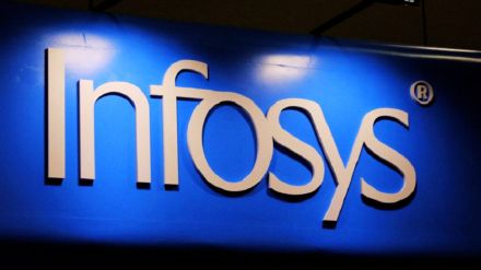 Infosys share price today