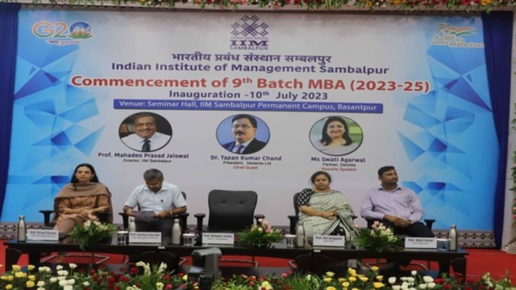 IIM Sambalpur commences 9th MBA batch with enrollment of 320 Students; including 60% Women