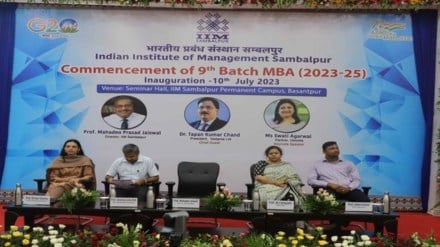 IIM Sambalpur commences 9th MBA batch with enrollment of 320 Students; including 60% Women