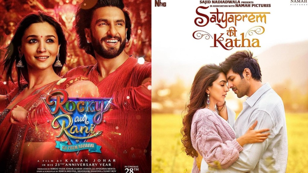 SatyaPrem ki katha, Rocky rani kii prem kahani. Ranveer singh, Kartik Aaryan, Alia Bhatt, Kiara Advani, SatyaPrem Ki katha Box office collection, Kiara advani new movie, alia bhatt new movie, Ranveer singh fashion