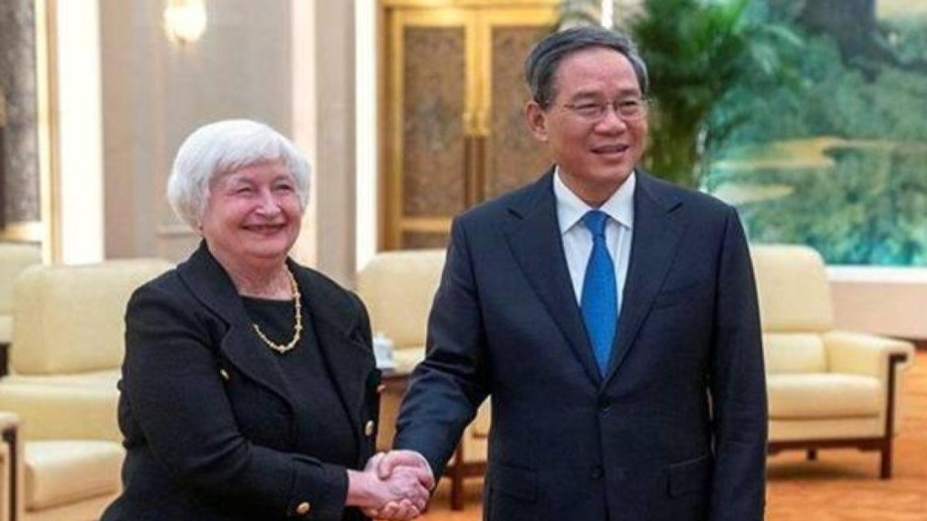 Yellen's visit to Beijing, us-china, US, China, China-US antagonisms, Treasury Secretary Janet Yellen, US business community, President Joe Biden, xi jinping, world news, us news Yellen's visit to Beijing, us-china, US, China, China-US antagonisms, Treasury Secretary Janet Yellen, US business community, President Joe Biden, xi jinping, world news, us news