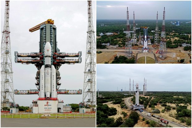 The Indian Space Research Organisation (ISRO) has successfully launched country's third mission to the Moon - Chandrayaan 3. The mission aims to conduct an in-depth exploration of the lunar surface with the assistance of a rover. (PTI Photo)