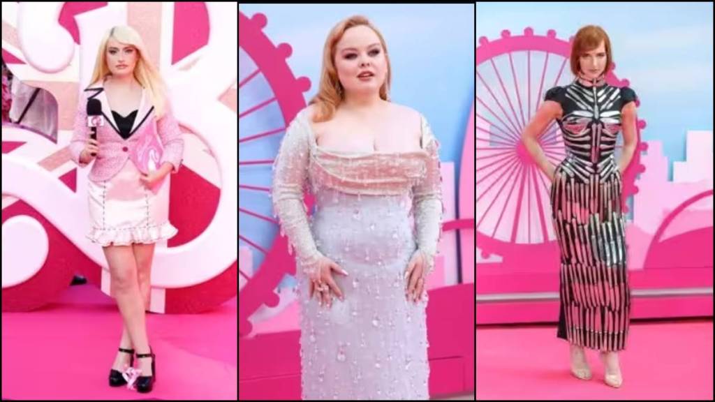 Barbie, Barbie movie, Barbie UK Premier looks, Margot Robbie, Ryan Gosling, Ken doll, Greta Grewig