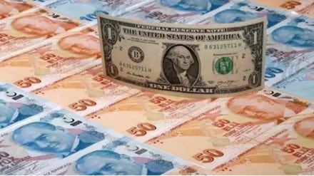 dollar, rupee