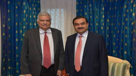 gautam adani with Sri Lankan President gautam adani with Sri Lankan President