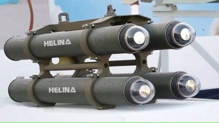 Helina Missile. Credit DRDO