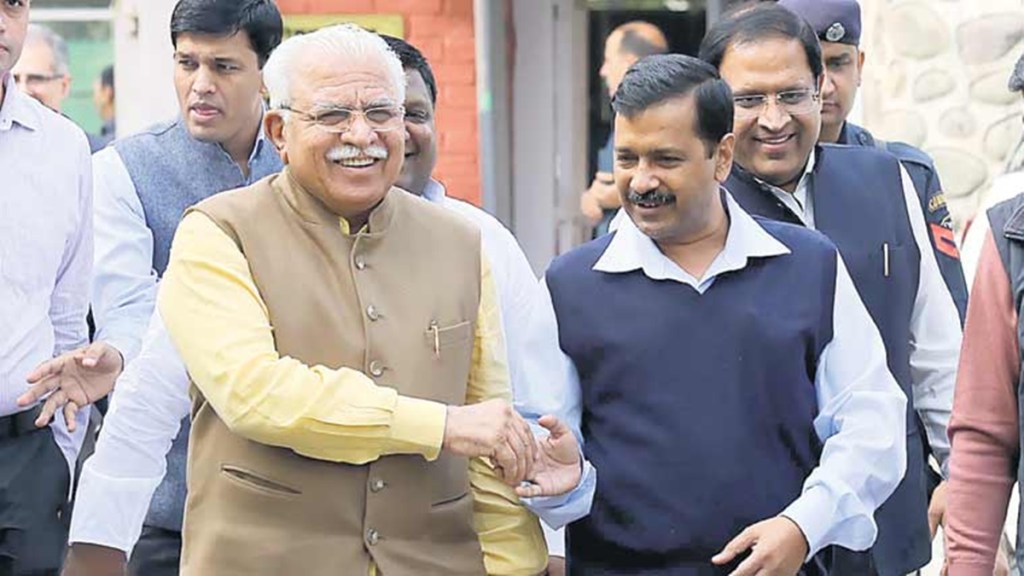 Manohar lal khattar| Arwind Kejriwal|