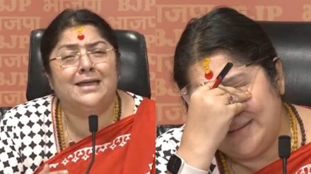 WATCH Video | Locket Chatterjee breaks down on violence against women during Bengal panchayat polls