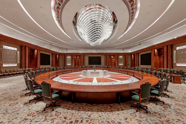 The Convention Centre has a grand seating capacity of 7,000 individuals! (Image: PIB India)
