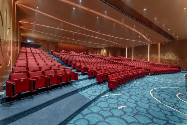 The complex has a magnificent Amphitheater with a seating capacity of 3,000 individuals i.e., equivalent to 3 PVR theatres combined! (Image: PIB India)