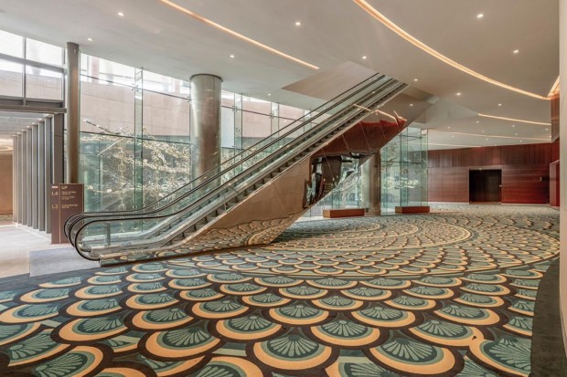 The complex stands in league with colossal venues like the Hannover Exhibition Centre in Germany and the National Exhibition and Convention Center (NECC) in Shanghai. (Image: PIB India)