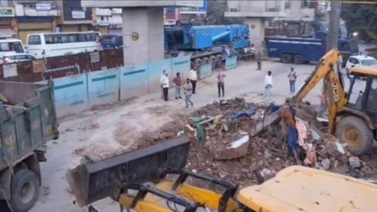 Public works department| Anti-encroachment drive|