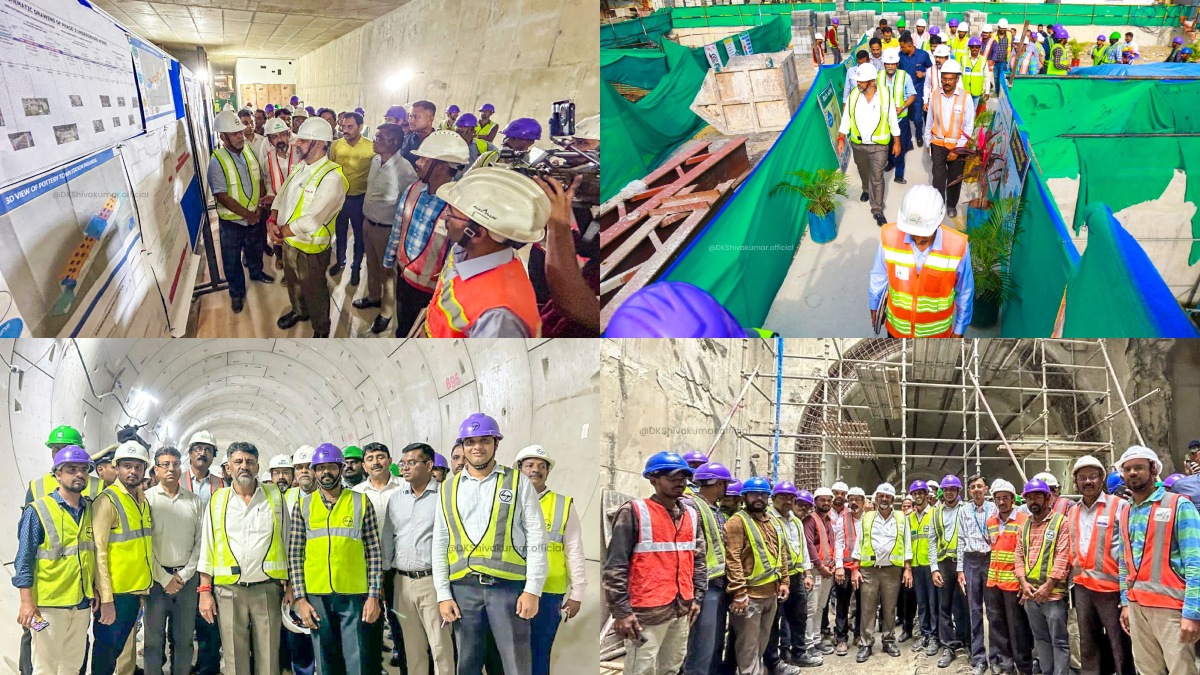 Bengaluru underground metro tunnel work, Bengaluru metro news, Bengaluru metro, Bengaluru Metro Mitra app, Metro Mitra app, Bengaluru metro