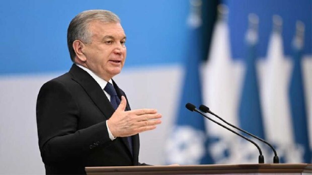 Uzbekistan’s President Shavkat Mirziyoyev was re-elected on Sundayy.
