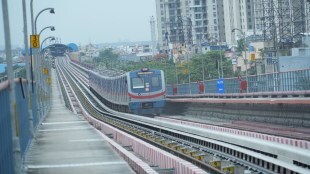 kolkata metro, indian railways, kolkata metro speed trial, kolkata metro orange line, kolkata metro orange line services, kolkata metro orange line commercial services, Kavi Subhas-Hemanta Mukhopadhyay, Kavi Subhas-Hemanta Mukhopadhyay trial run,