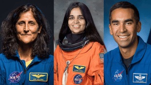 Indian-origin people who defied gravity Source: NASA