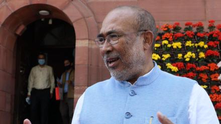 NDA partner, Kuki People's Alliance (KPA), Withdrawal of support, N Biren Singh government, Manipur, Ethnic rioting, Governor Anusuiya Uikey, Party's decision