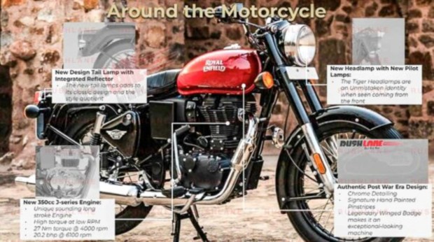 Royal Enfield Bullet 350 engine specs