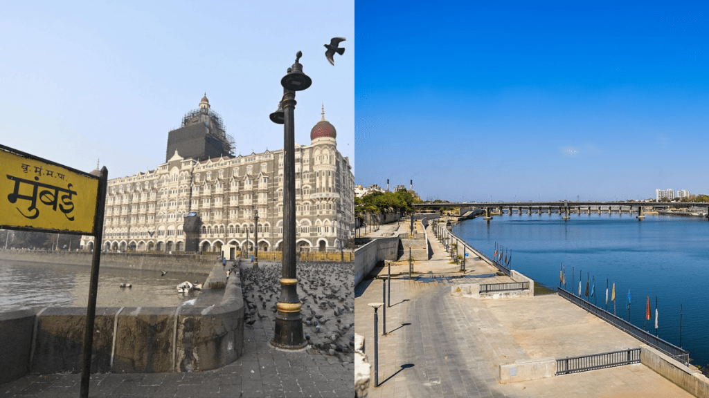 Mumbai and Ahmedabad