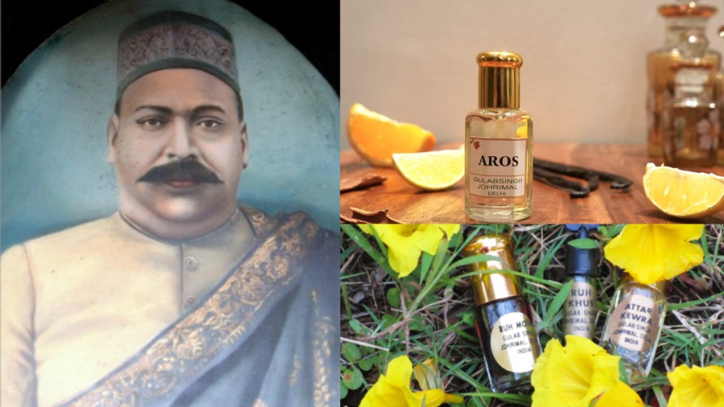 delhi, delhi itra, delhi perfume, Akbar Shah II, Mughal Court, Mughal Period, Delhi's oldest shop, Delhi's oldest perfume shop, Chandni Chowk, Gulab Singh Johri Mal, perfume in india, history of perfume in india, perfume india, India's 76th year of independence, independence day 2023,