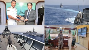 Indian Navy, Indian Navy news, INS Chennai, INS Chennai news, Indian Navy and Saudi Arabia, Indian Navy Red Sea