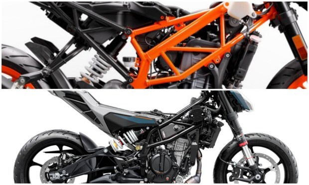 KTM Duke 125 frame