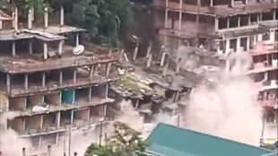 Massive Landslide In Himachal's Kullu, Several Houses Collapse
