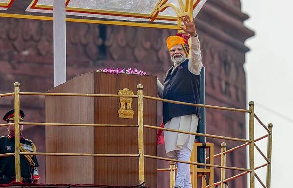 Independence Day 2023: PM Modi calls for collective fight against corruption, nepotism, appeasement Independence Day 2023: PM Modi calls for collective fight against corruption, nepotism, appeasement