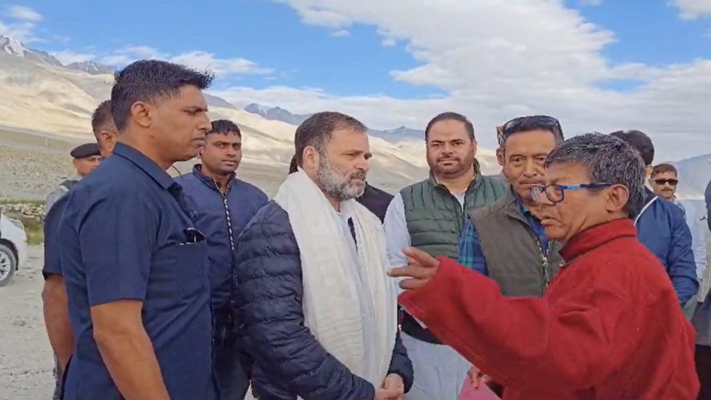 Rahul gandhi, Ladakh