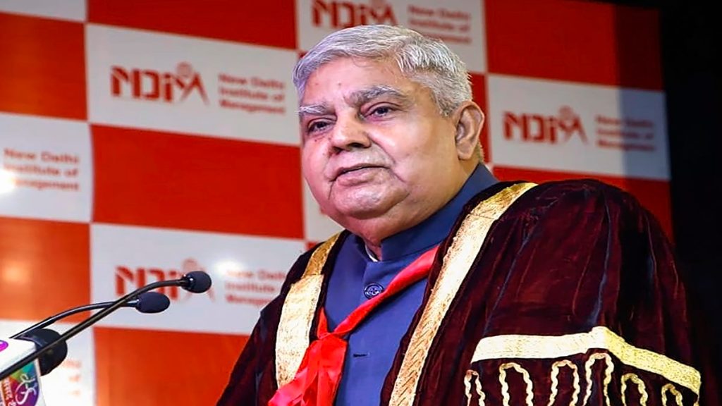 VP Dhankhar