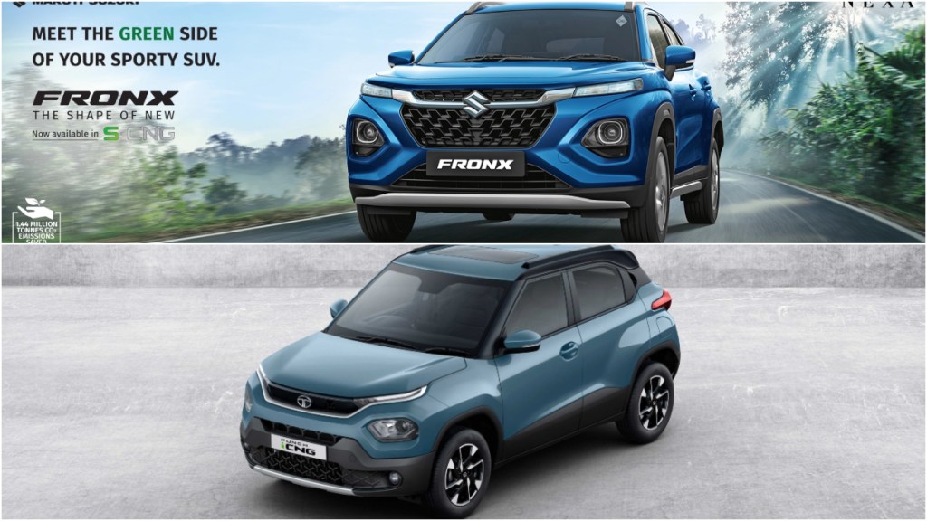 Punch CNG Vs Fronx CNG