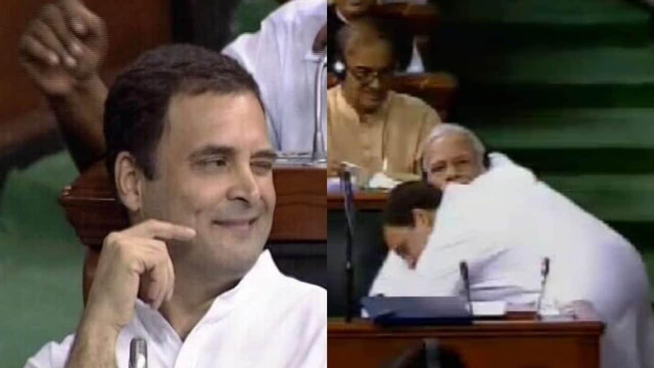 From hug to wink and now a flying kiss: Times when Rahul Gandhi's PDA landed him in centre of controversy
