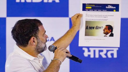 Rahul Gandhi targets Modi over Adani issue Rahul Gandhi targets Modi over Adani issue