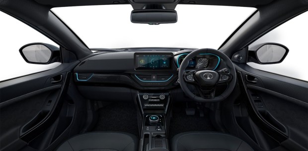 Tata Nexon EV dark edition cabin