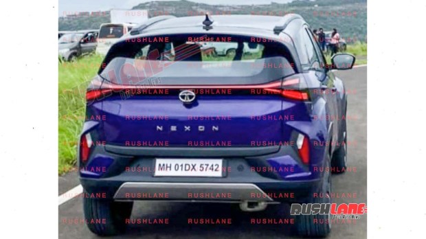 Tata Nexon facelift rear