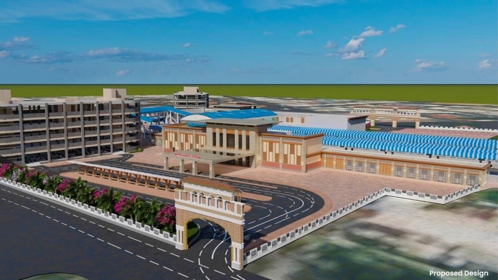Amrit Bharat Station Scheme, Triuppur railway Station redevelopment