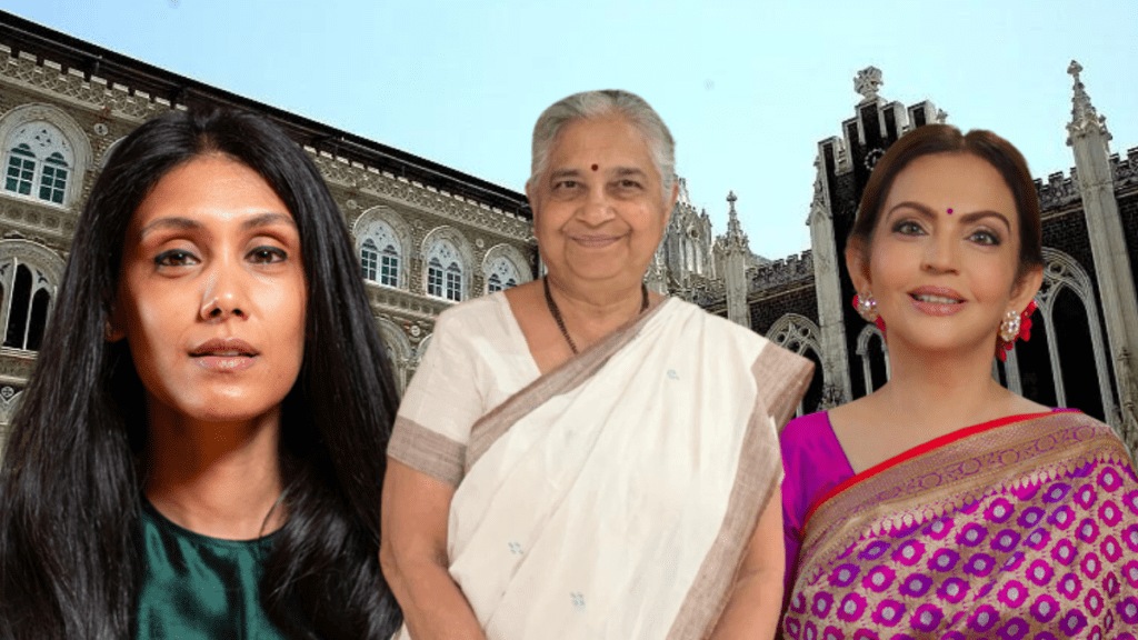 Sudha Murty, Indra Nooyi, Roshni Nadar, Kiran Mazumdar Shaw, Smita Crishna-Godrej, PepsiCo, Godrej Industries, Reliance Industries, Infosys, Vertex, Amazon, NMACC, richest women in India