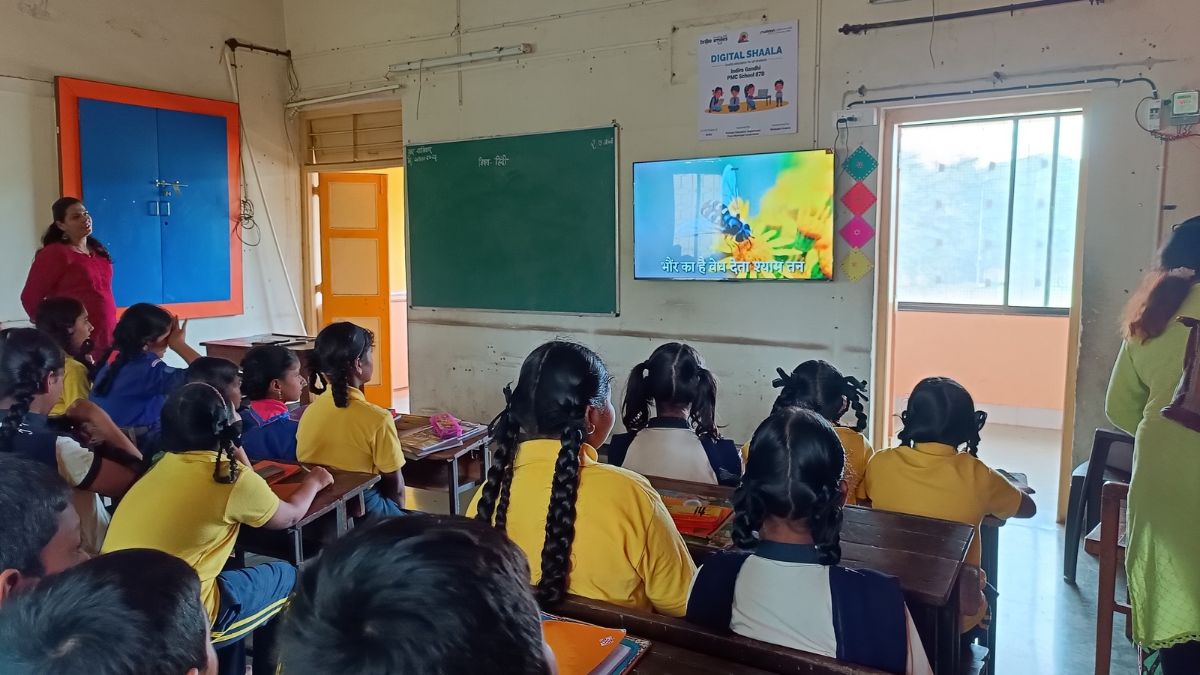 As part of the Digital Shaala initiative started in 2022, Brillio is equipping several schools with e-learning/digital classrooms.