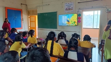 As part of the Digital Shaala initiative started in 2022, Brillio is equipping several schools with e-learning/digital classrooms.