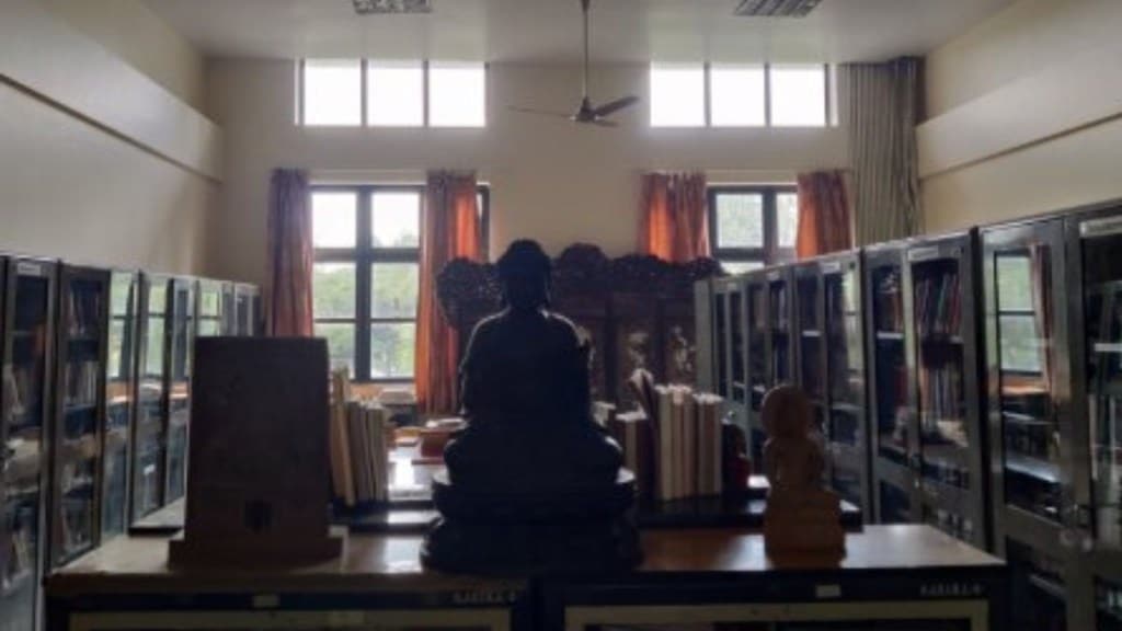 The Centre for Buddhist Studies at the K J Somaiya Institute of Dharma Studies was inaugurated by His Holiness the Dalai Lama. The Centre for Buddhist Studies at the K J Somaiya Institute of Dharma Studies was inaugurated by His Holiness the Dalai Lama.