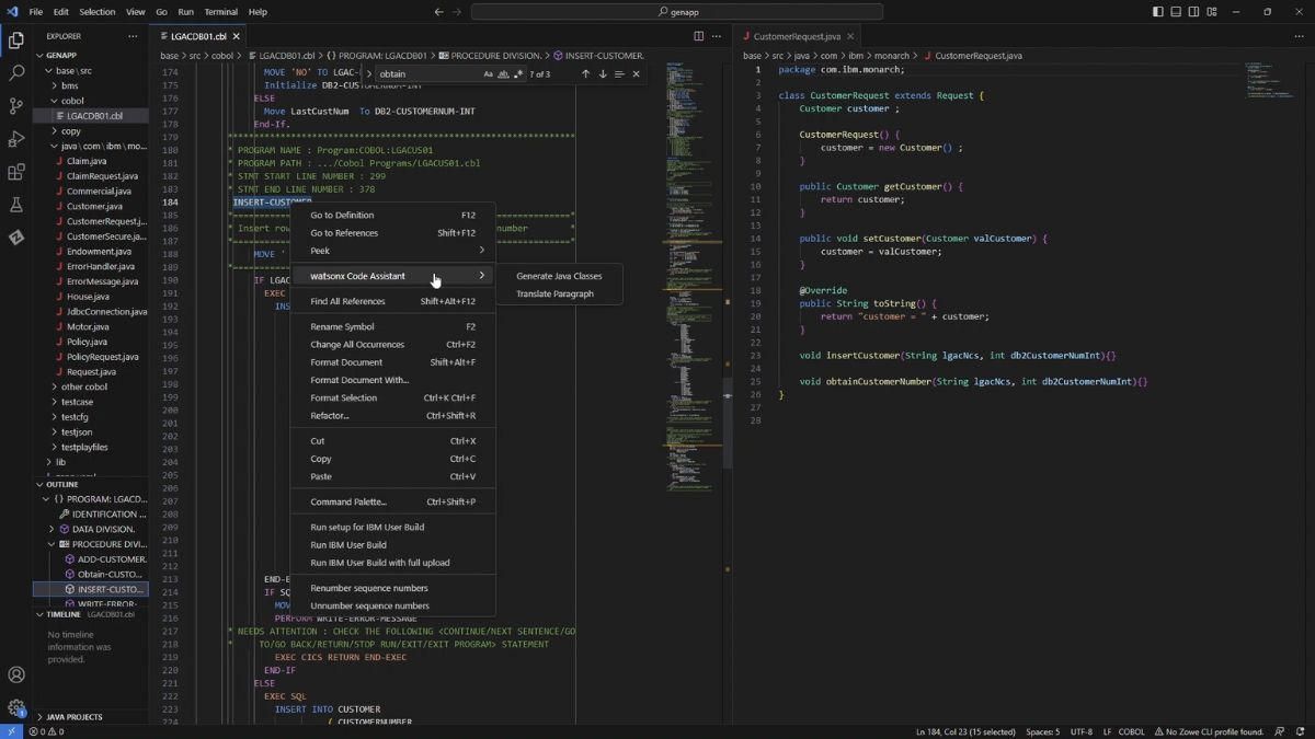 IBM unveils AI-based watsonx Code Assistant for Z for developers -  Blockchain News | The Financial Express